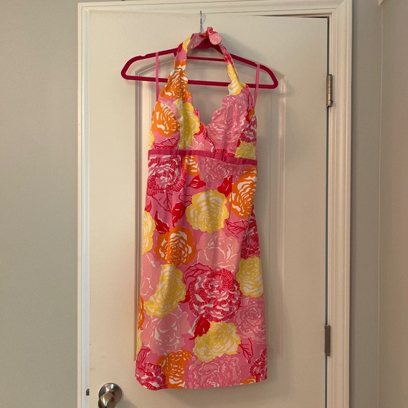 Lilly Pulitzer halter dress - Picture 2 of 3
